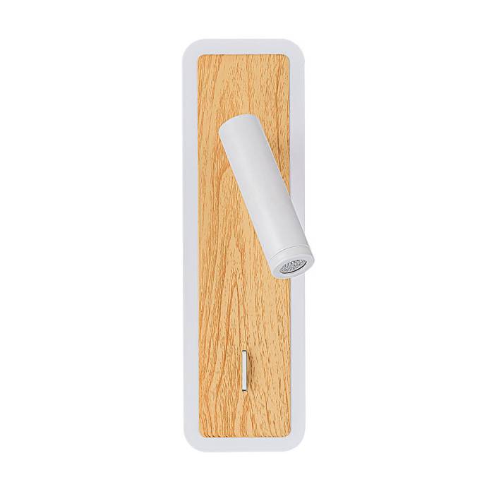Настенный светильник Arte Lamp Wood A1990AP-3WH