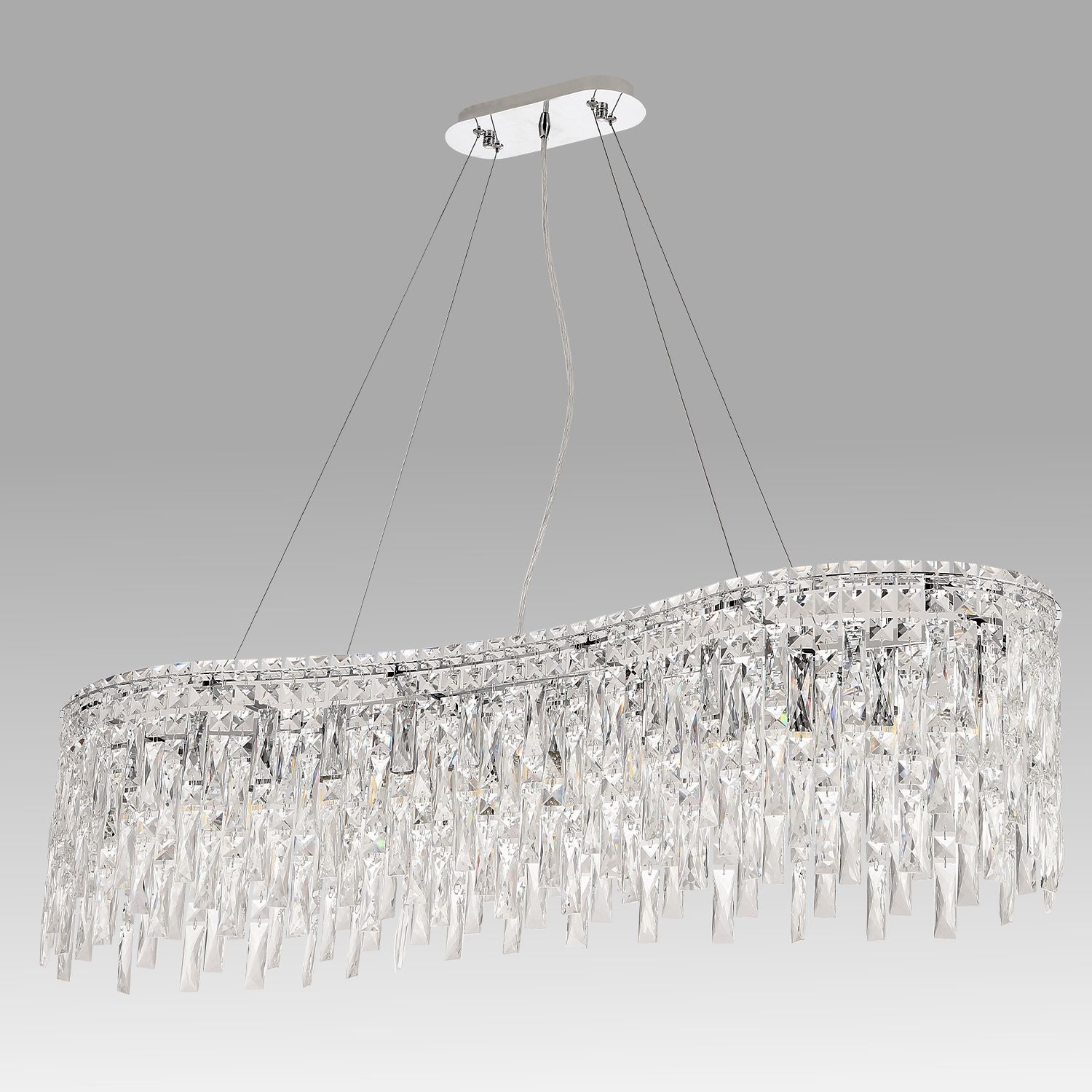 Подвесная люстра Crystal Lux Abril ABRIL SP12 L1200