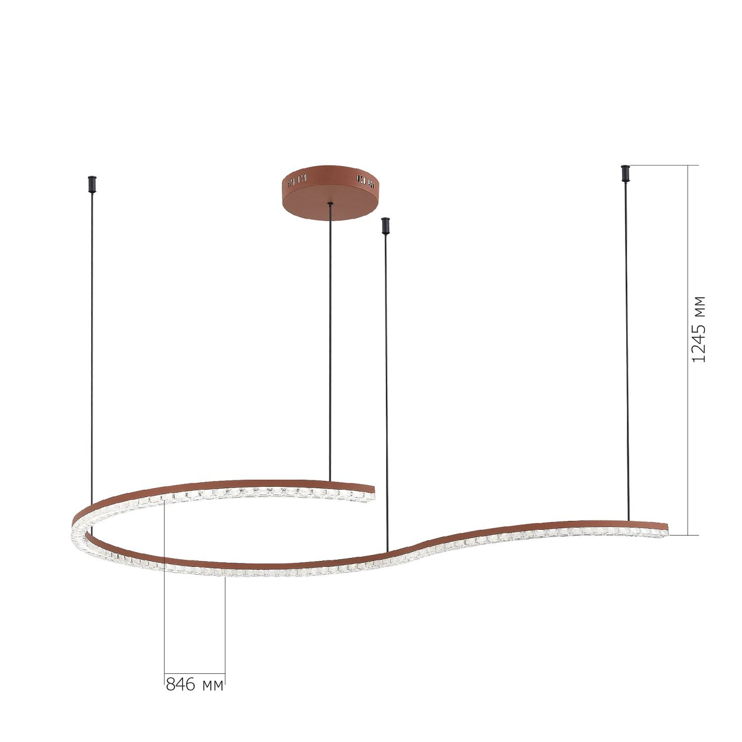 Подвесная люстра ST Luce Euclidics SL1018.603.01