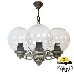 Уличный подвесной светильник Fumagalli Globe 250 G25.120.S30.BXF1R