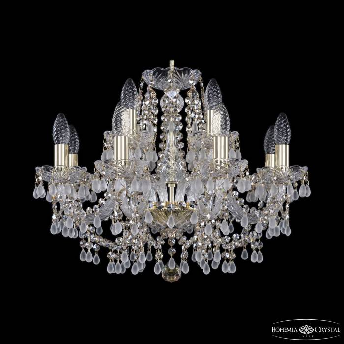 Подвесная хрустальная люстра 1410 Bohemia 1410/8+4/195 G V0300 R801