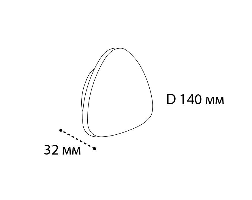 Настенный светильник Italline IT02-014 black