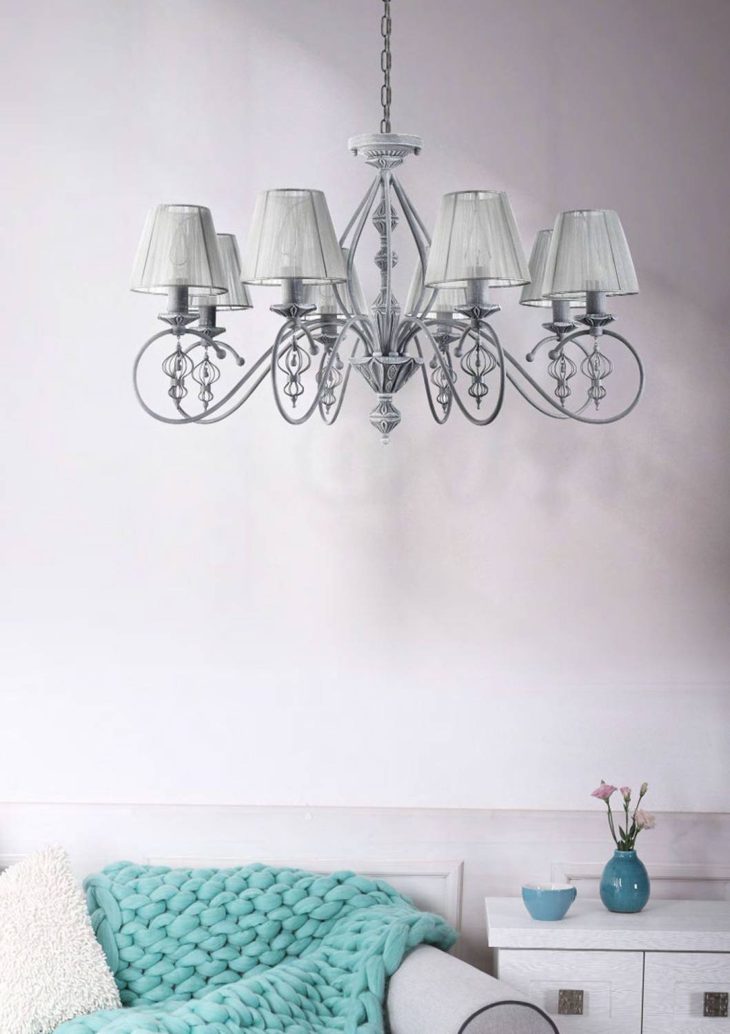 Подвесная люстра Maytoni Monsoon ARM154-08-S