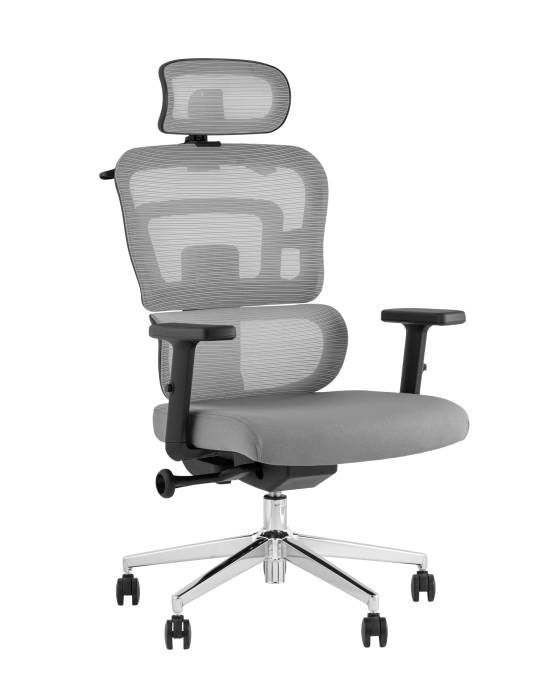 Кресло офисное Stool Group Techno WH-A222 grey