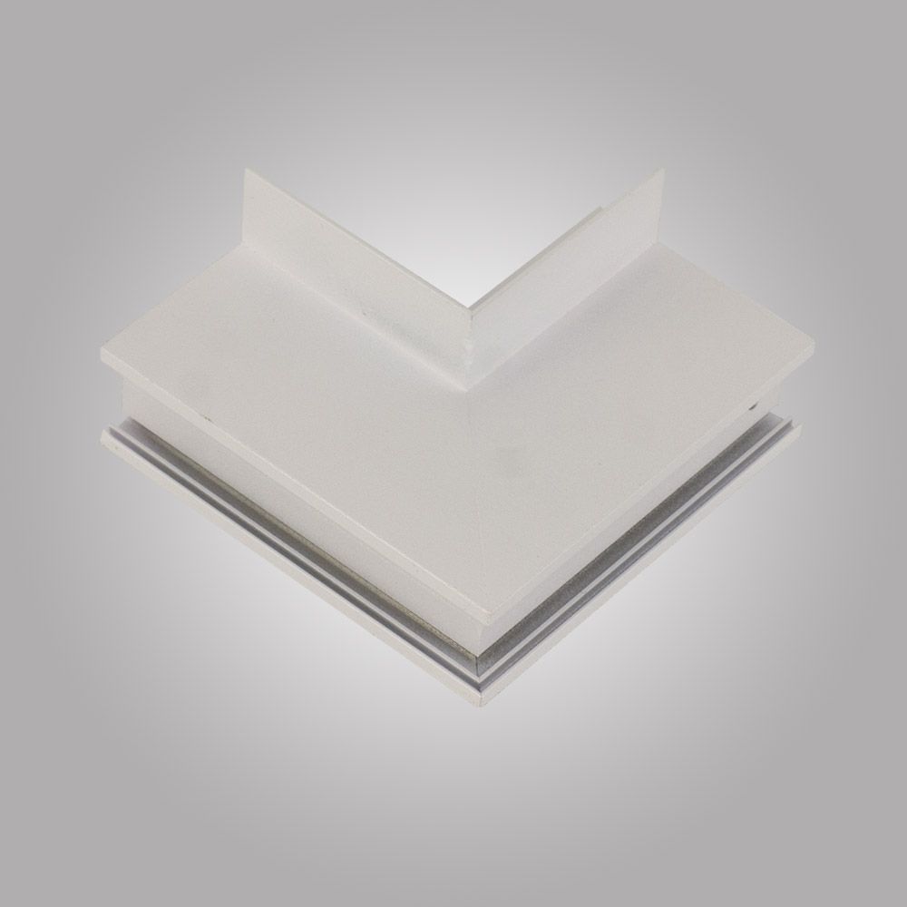 Коннектор для шинопровода AM Group MAGNET AM402 LL-20С90° ВНУТРЕННИЙ WH