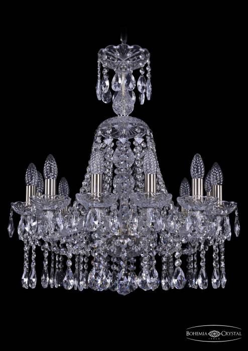 Подвесная хрустальная люстра 1413 Bohemia 1413/12/200/XL-66 Pa