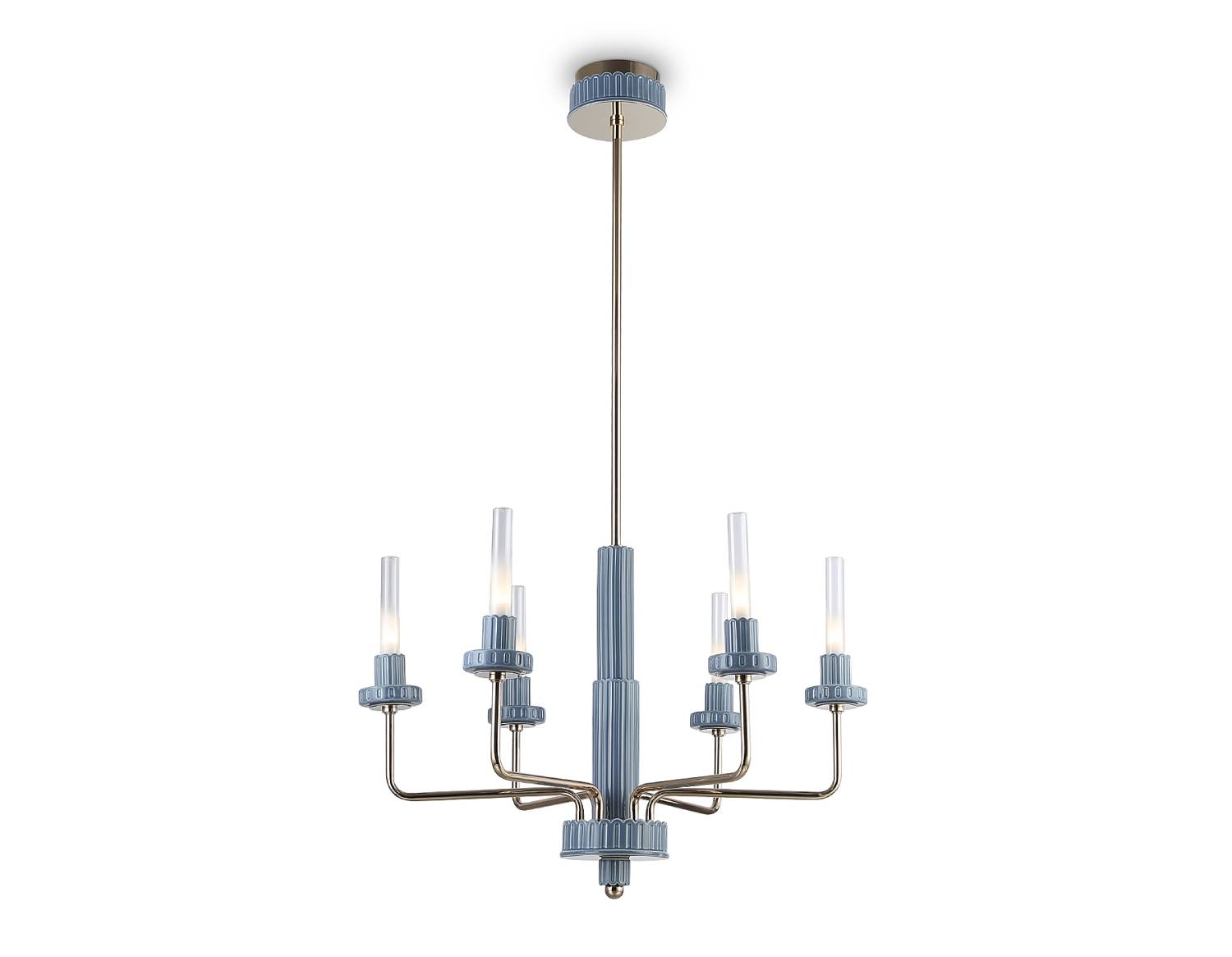 Люстра на штанге Ambrella Ceramo Modern LH53124