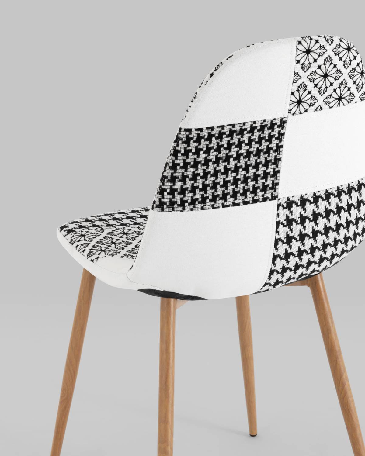 Обеденный стул Stool Group OS-001P-V patchwork bw DUAL