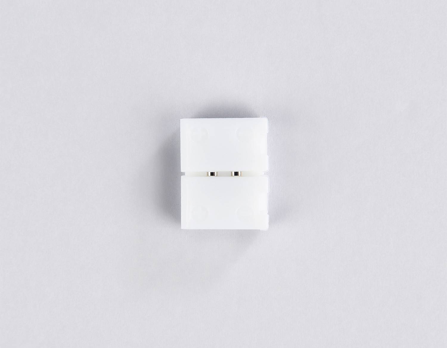 Cоединитель прямой 2835 12/24V (2 конт.) (10шт) Ambrella LED Strip GS6001