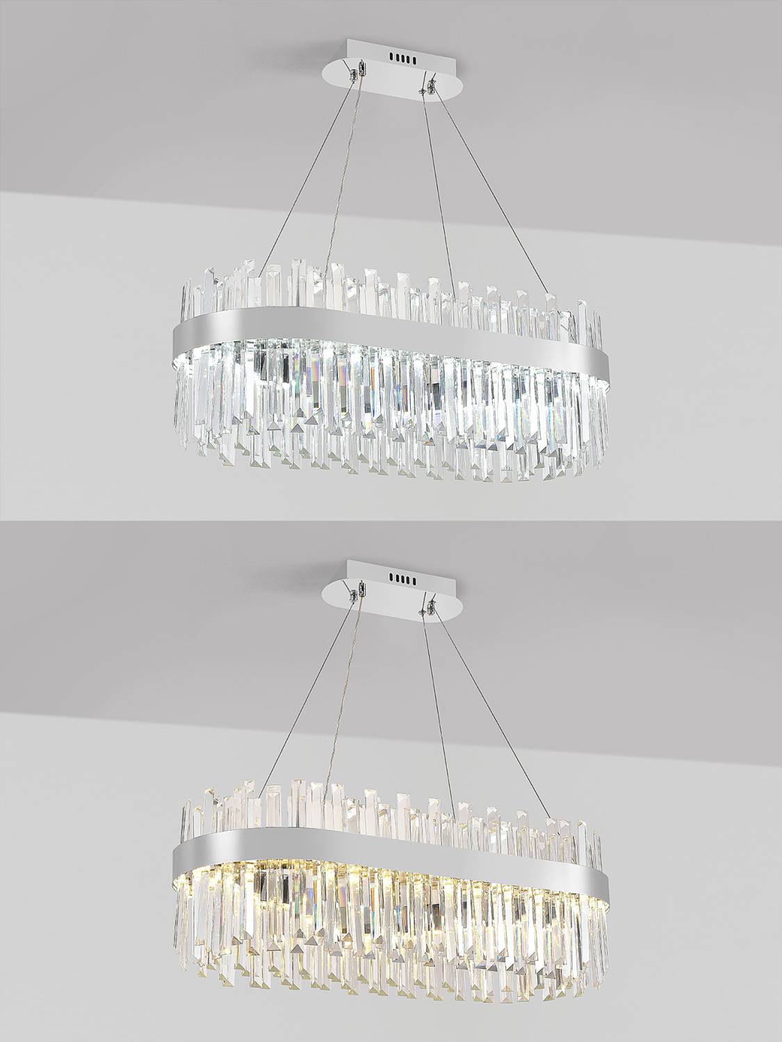 Подвесная люстра Natali Kovaltseva Smart Нимбы LED LAMPS 81275