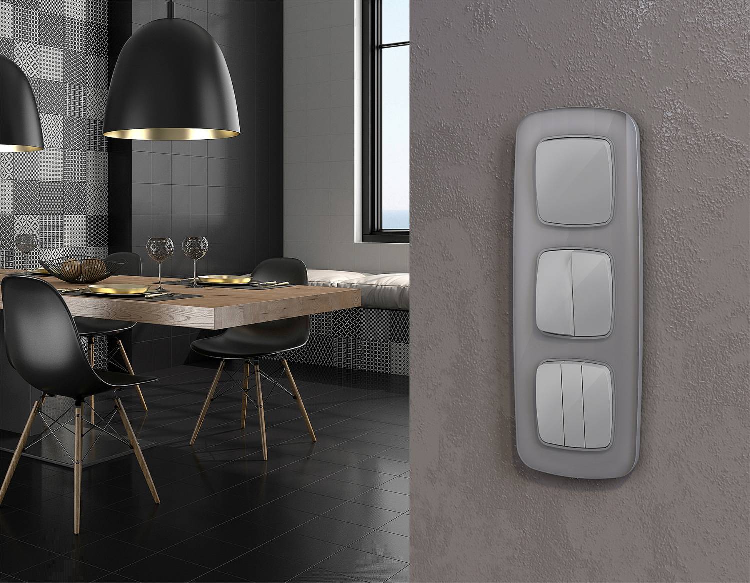 Выключатель Ambrella Volt OMEGA MO403030