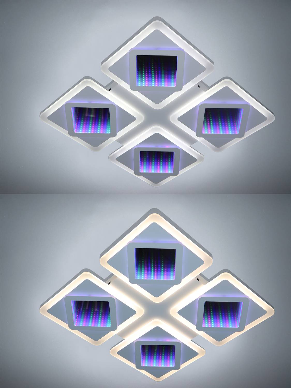 Потолочная люстра с пультом Led Lamps Natali Kovaltseva LED LAMPS 81089