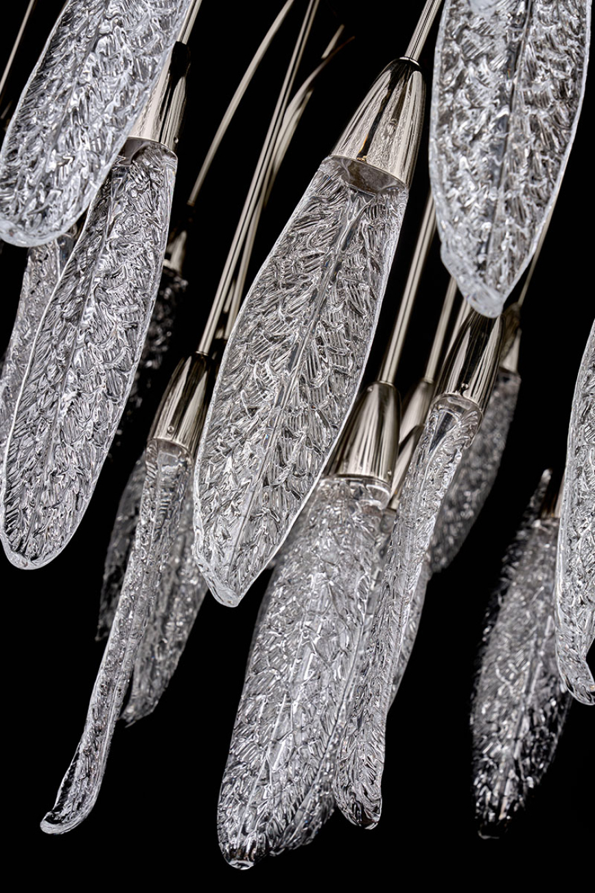 Светильник подвесной LEON Kamilla LE3065/380Q NI