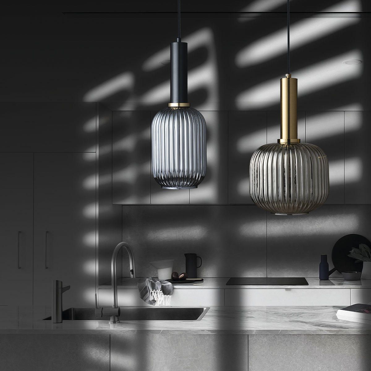 Светильник подвесной Loft It Iris 2070-B+BR