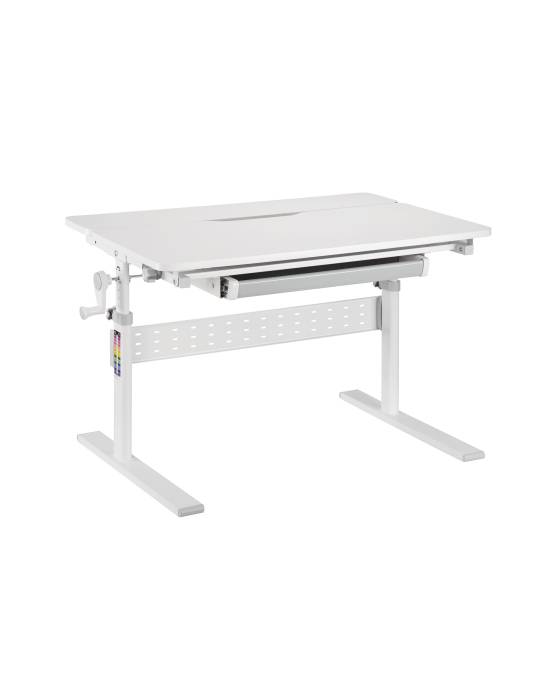 Парта растущая Stool Group Lumi desk E601 white
