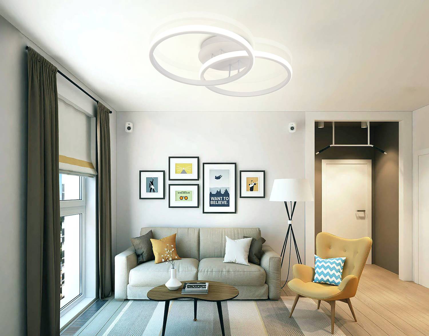 Потолочная люстра Natali Kovaltseva LEDLIGHT LED LAMPS 81177