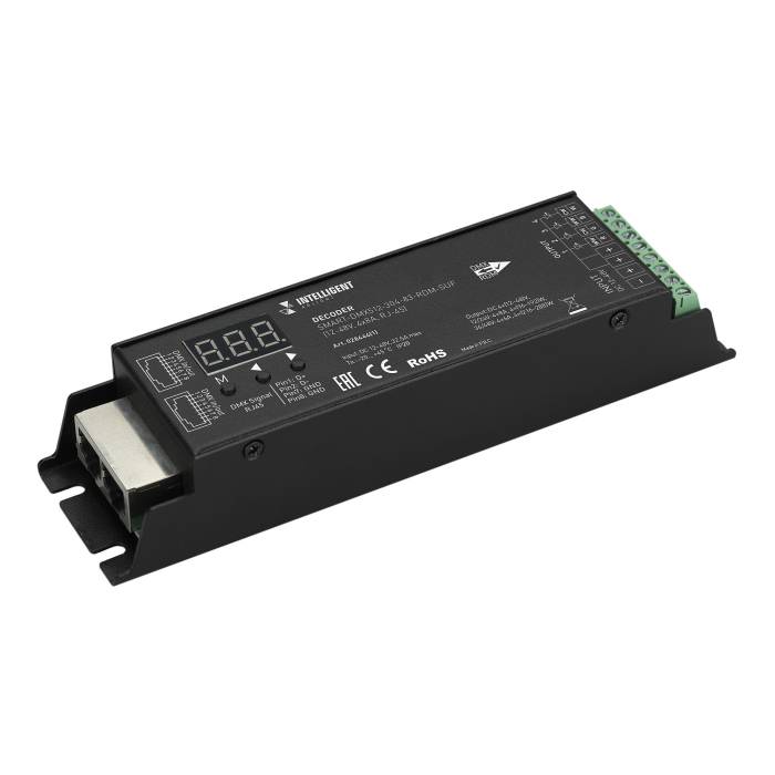 Декодер (преобразователь) цифрового сигнала DMX512 в ШИМ Arlight 028444(1)