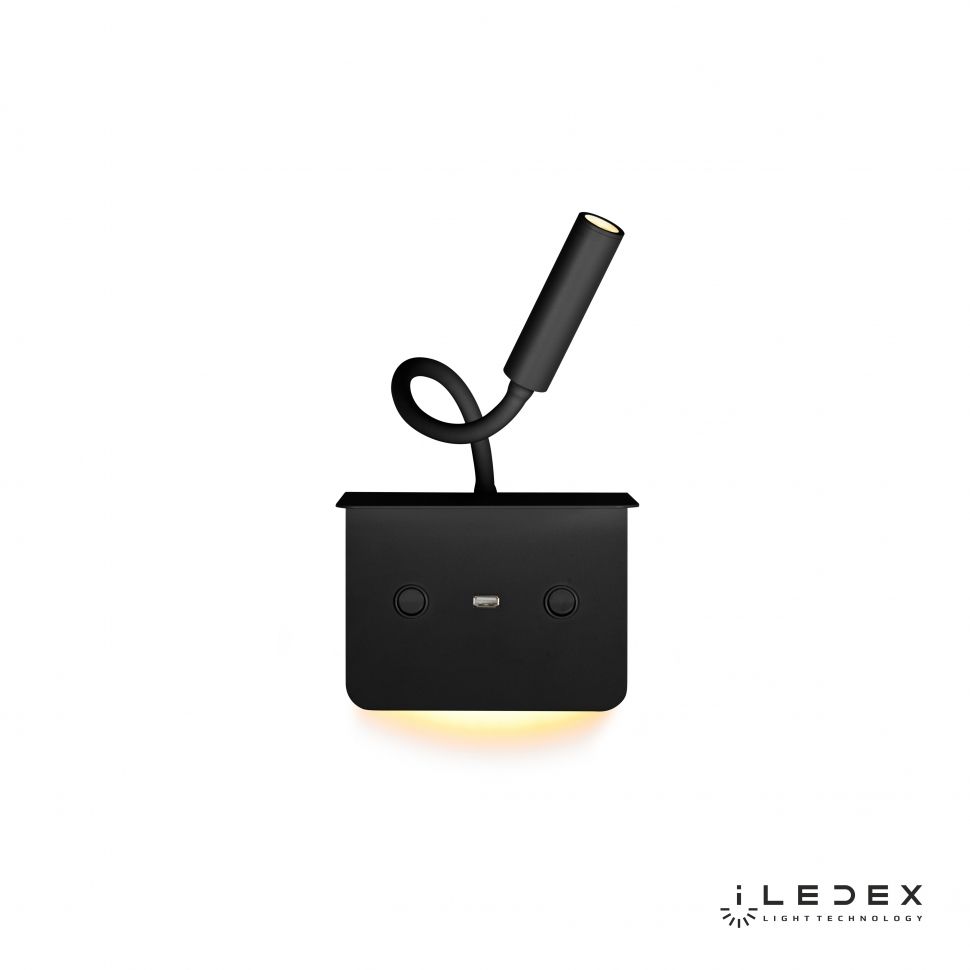 Настенный светильник ILedex Support 7031C BK