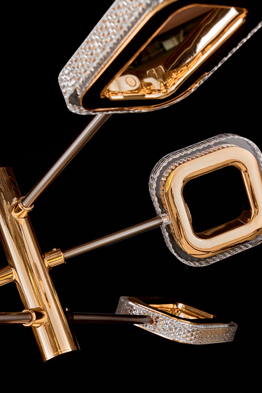 Потолочная люстра LEON Theona LE7701/6G Gold