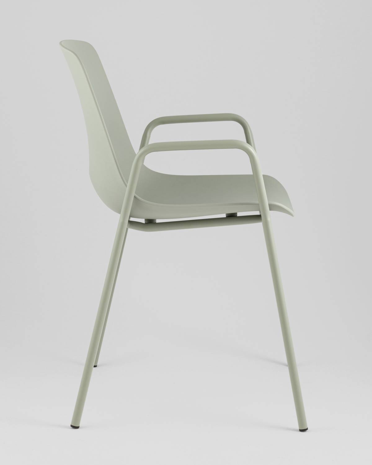 Стул пластиковый Stool Group Kaira SL-7201F greyish green 90455