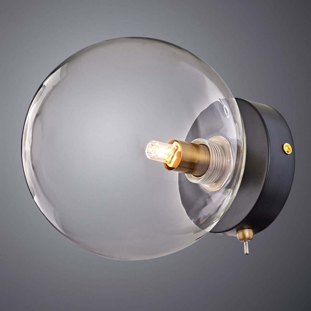 Настенное бра Arte Lamp Vincent A7790AP-1BK