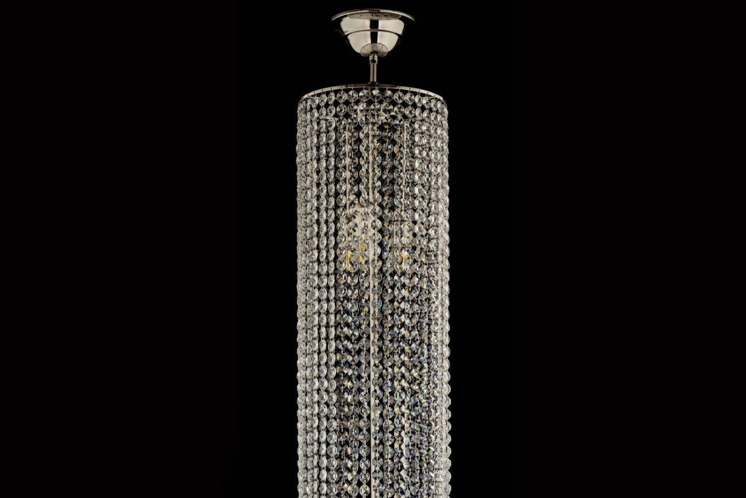 Люстра каскадная Arti Lampadari Stella Nickel Stella E 1.3.20.102 N