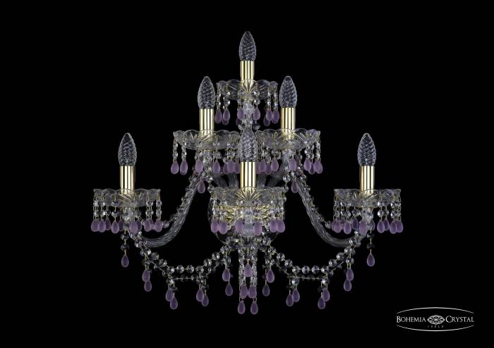 Настенное бра Bohemia 1410 1410B/3+2+1/240/XL/G/V7010