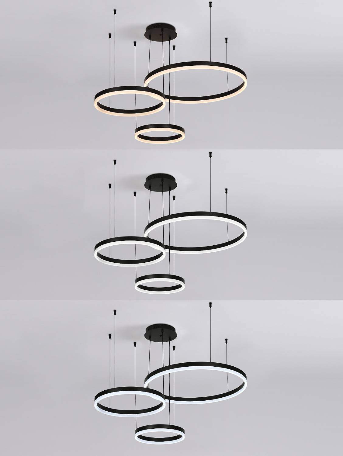 Подвесная люстра Natali Kovaltseva Oreol LED LAMPS 81478