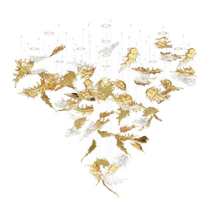 Подвесная люстра L'Arte Luce Luxury Flying Leaves L62904