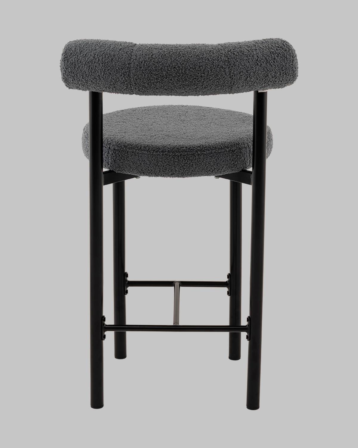 Полубарный стул Stool Group vd-plb-floreo-fl-grey