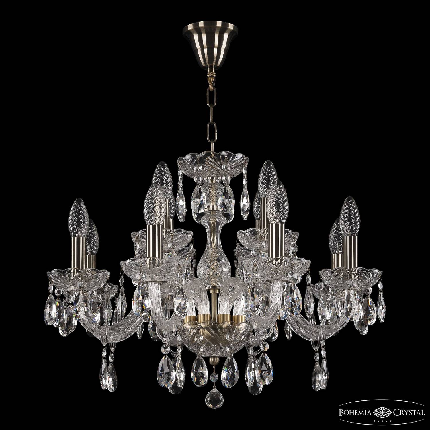 Подвесная люстра Bohemia 117 117/8+4/195 Pa