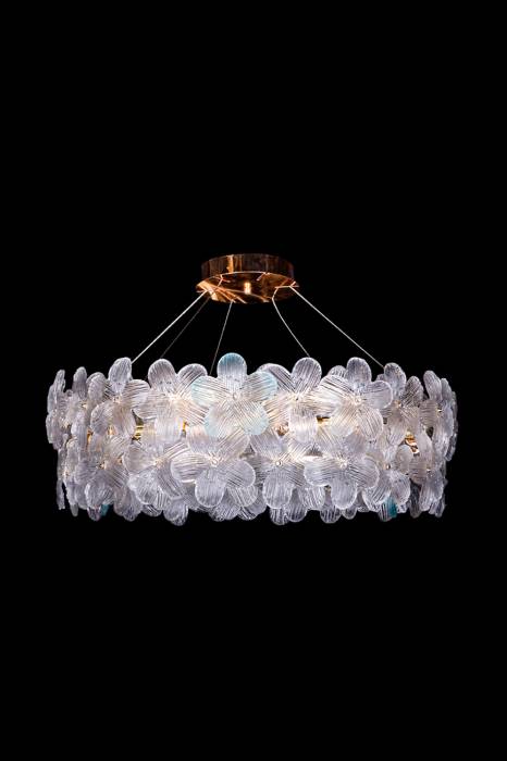 Подвесная люстра LEON Fleur LE6867/800 GD