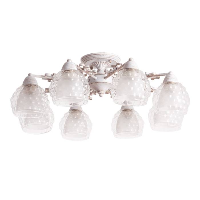 Потолочная люстра Arte Lamp Malina A7695PL-8WG Потолочная люстра Arte Lamp Malina A7695PL-8WG