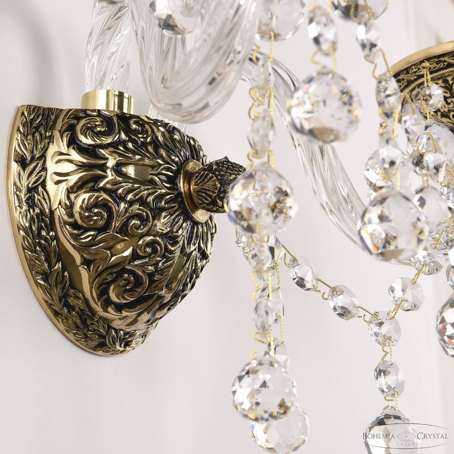 Настенное бра Bohemia 1609 16209B/2/141 GB