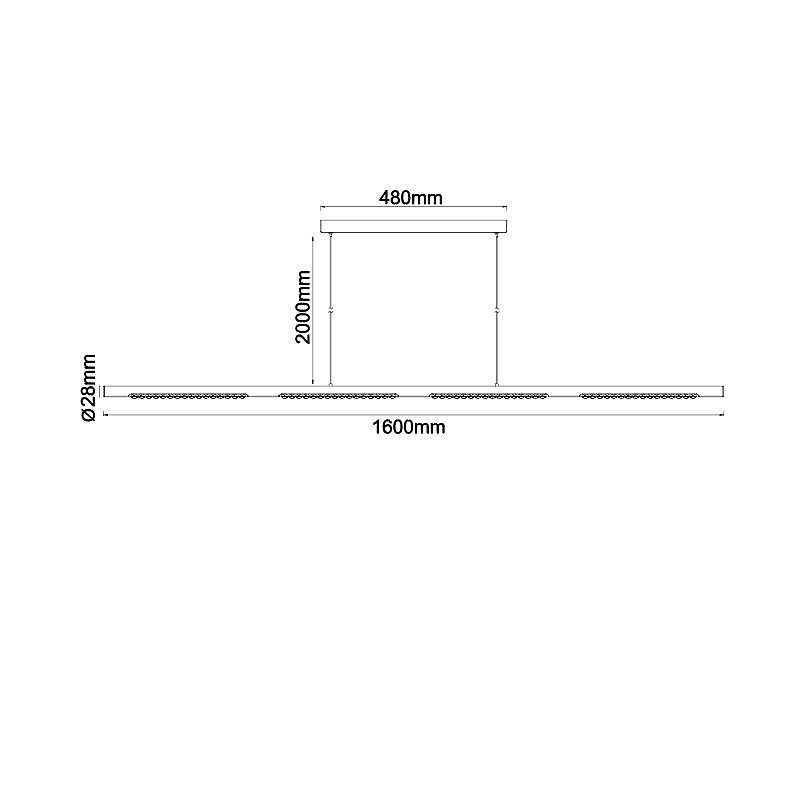 Светильник подвесной Mantra Meca 9117