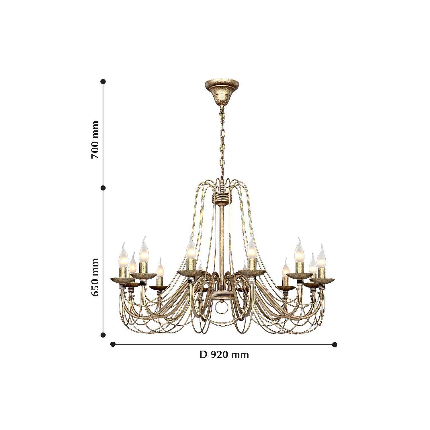 Подвесная люстра F-Promo Chateau 2163-12P Подвесная люстра F-Promo Chateau 2163-12P