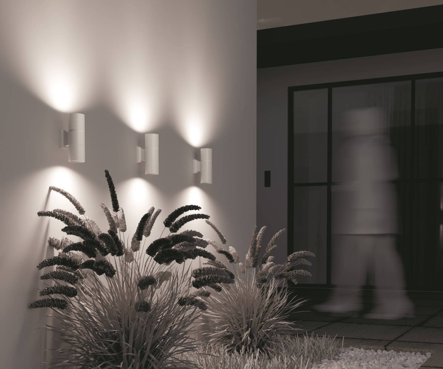 Уличный настенный светильник Maytoni Bowery O583WL-02W