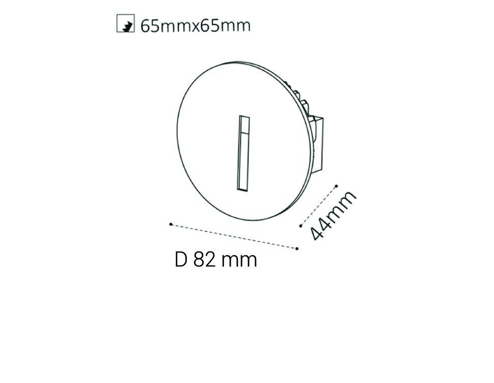 Встраиваемый светильник Italline DL 300 DL 3034 white