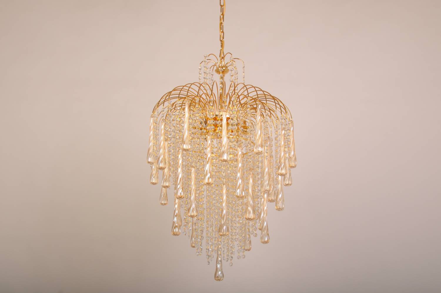 Подвесная люстра Abrasax Greta L.7101-6AMBER