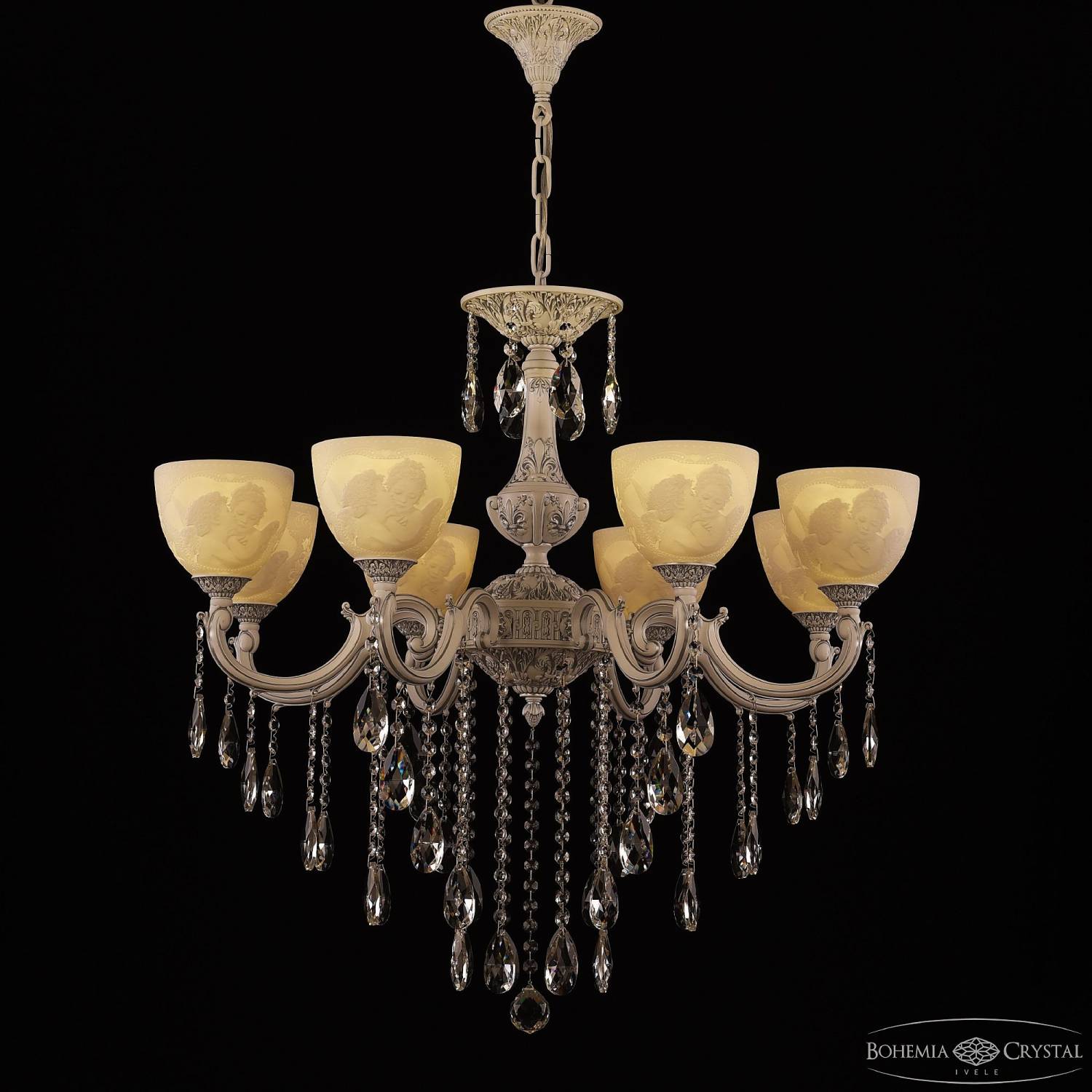 Подвесная люстра Bohemia AL7801 AL78101/8/250 B WMN P1 U Angel