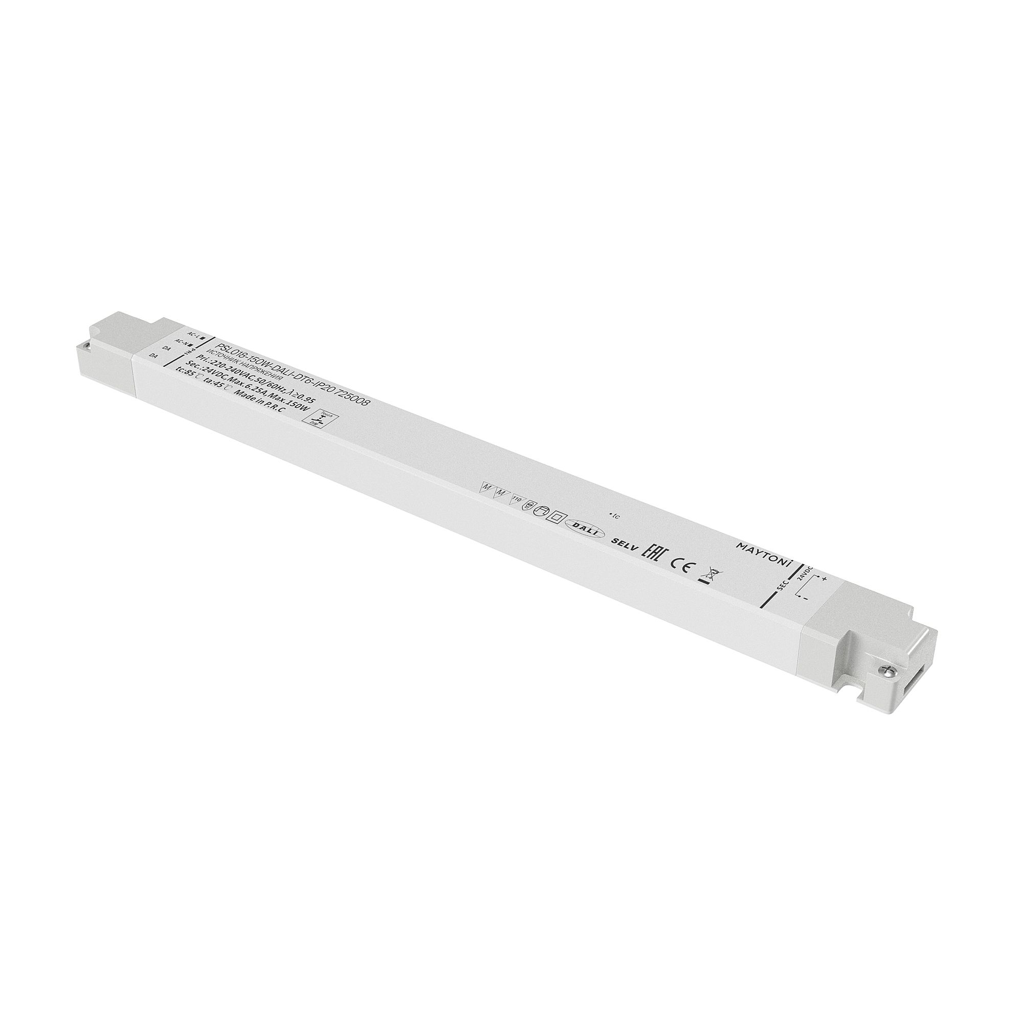 Источник напряжения 24В Dali DT6 150Вт IP 20 Maytoni Источники напряжения DALI 725008 Источник напряжения 24В Dali DT6 150Вт IP 20 Maytoni Источники напряжения DALI 725008