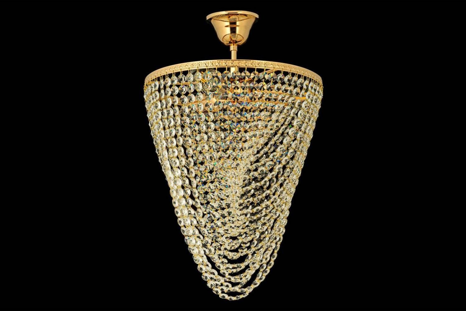 Потолочная хрустальная люстра Arti Lampadari Stella Stella E 1.3.30.504 G