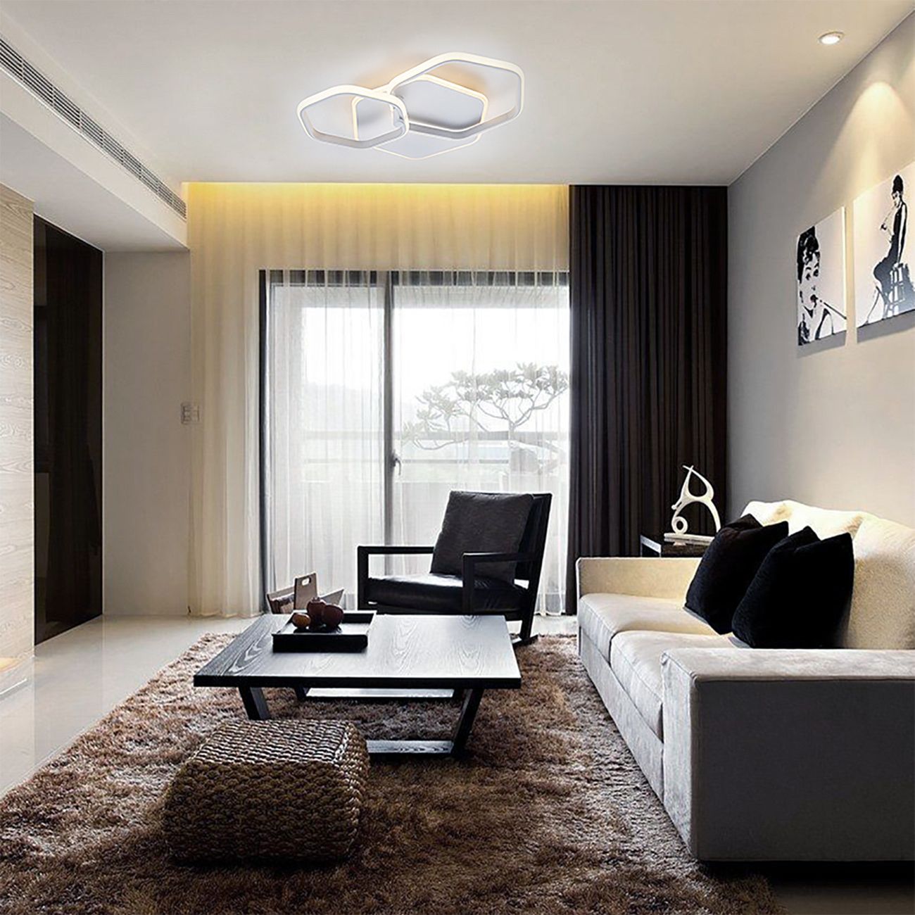 Потолочная люстра Escada Satellite 10217/2LED BL