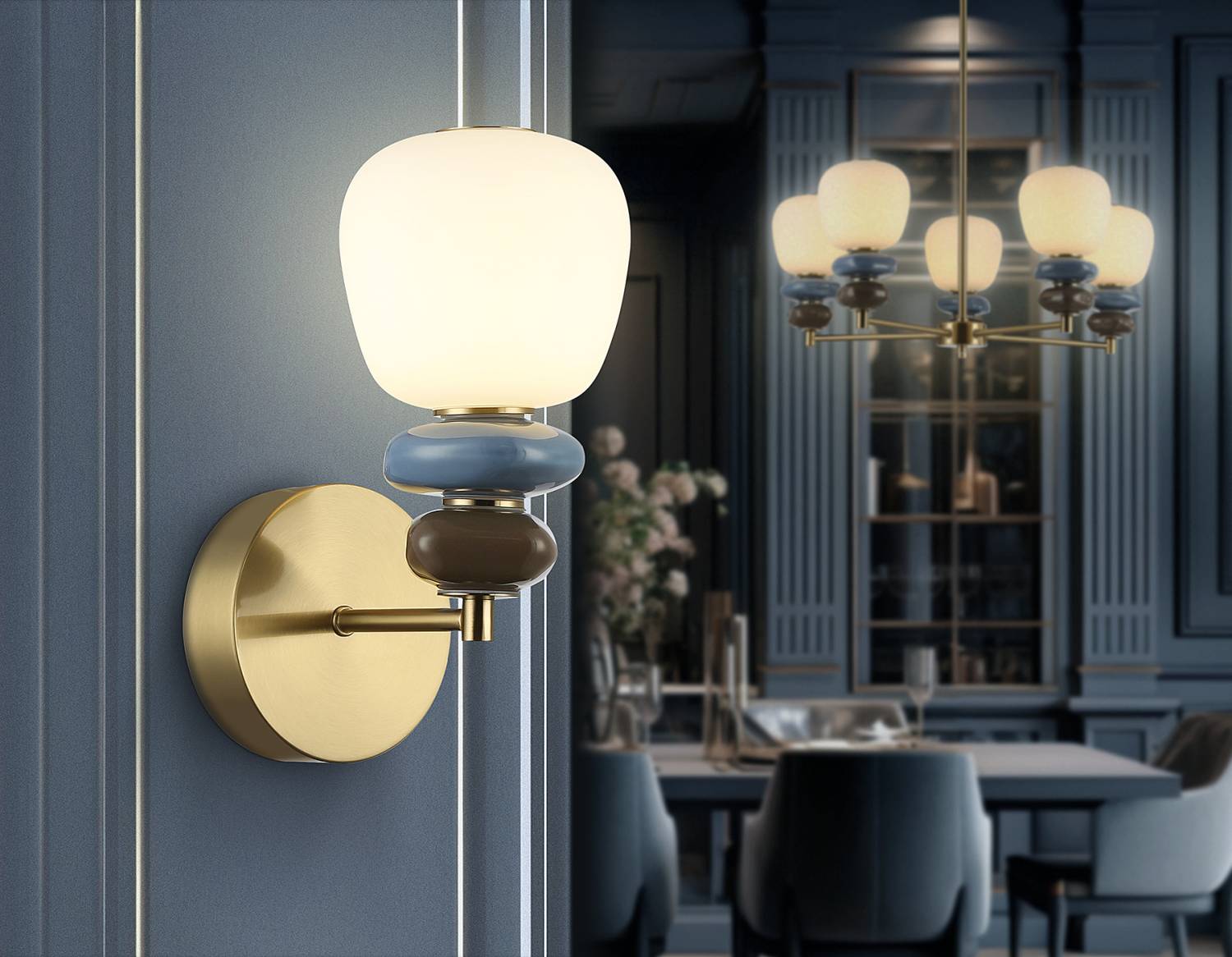 Настенное бра Ambrella Ceramo Modern LH53168