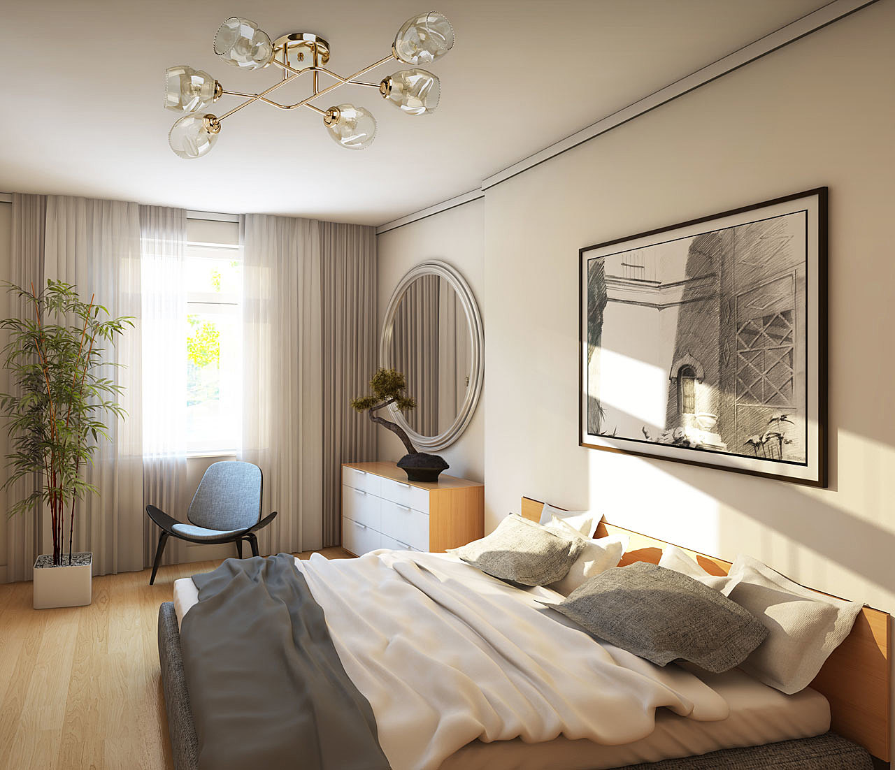 Потолочная люстра De Markt Акцент 680011806