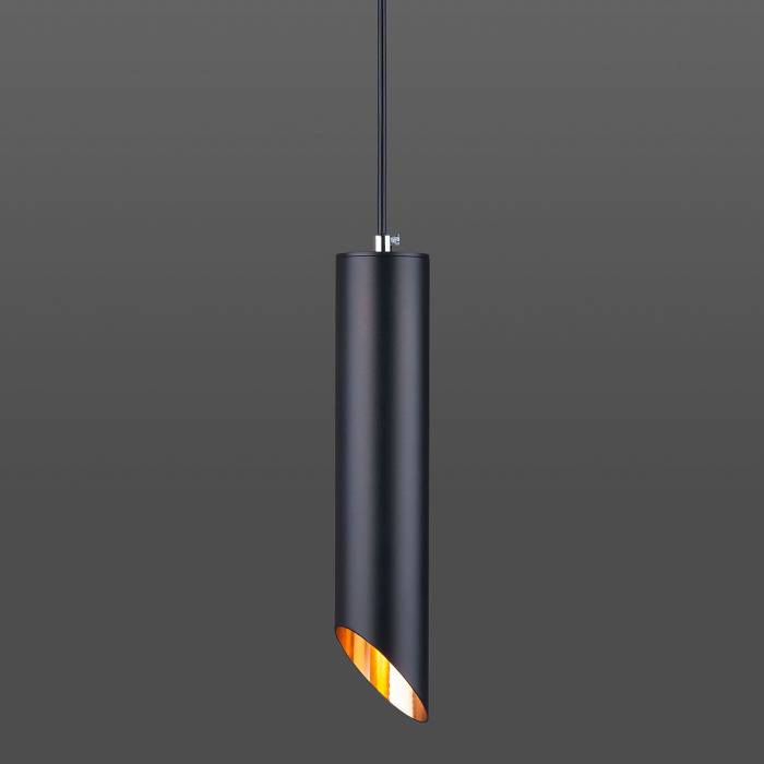 Светильник подвесной Eurosvet 7011, 7005 7011 MR16 BK/GD черный/золото