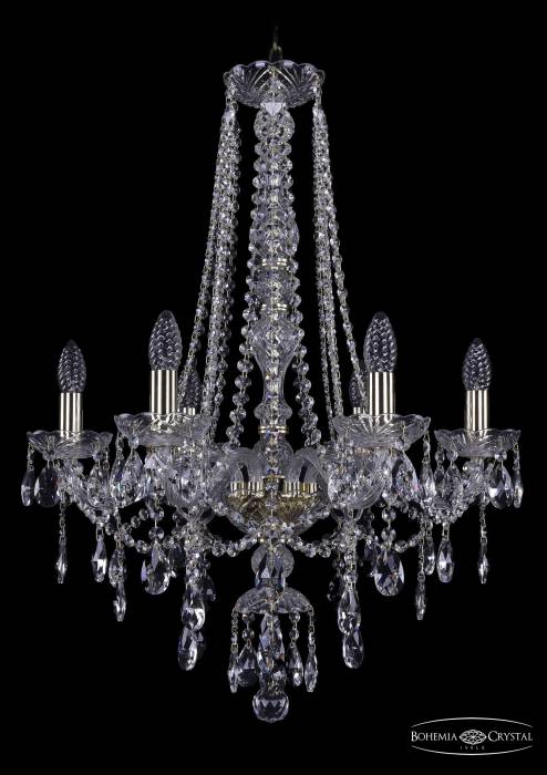 Подвесная хрустальная люстра 1415 Bohemia 1415/6/200/h-75 G