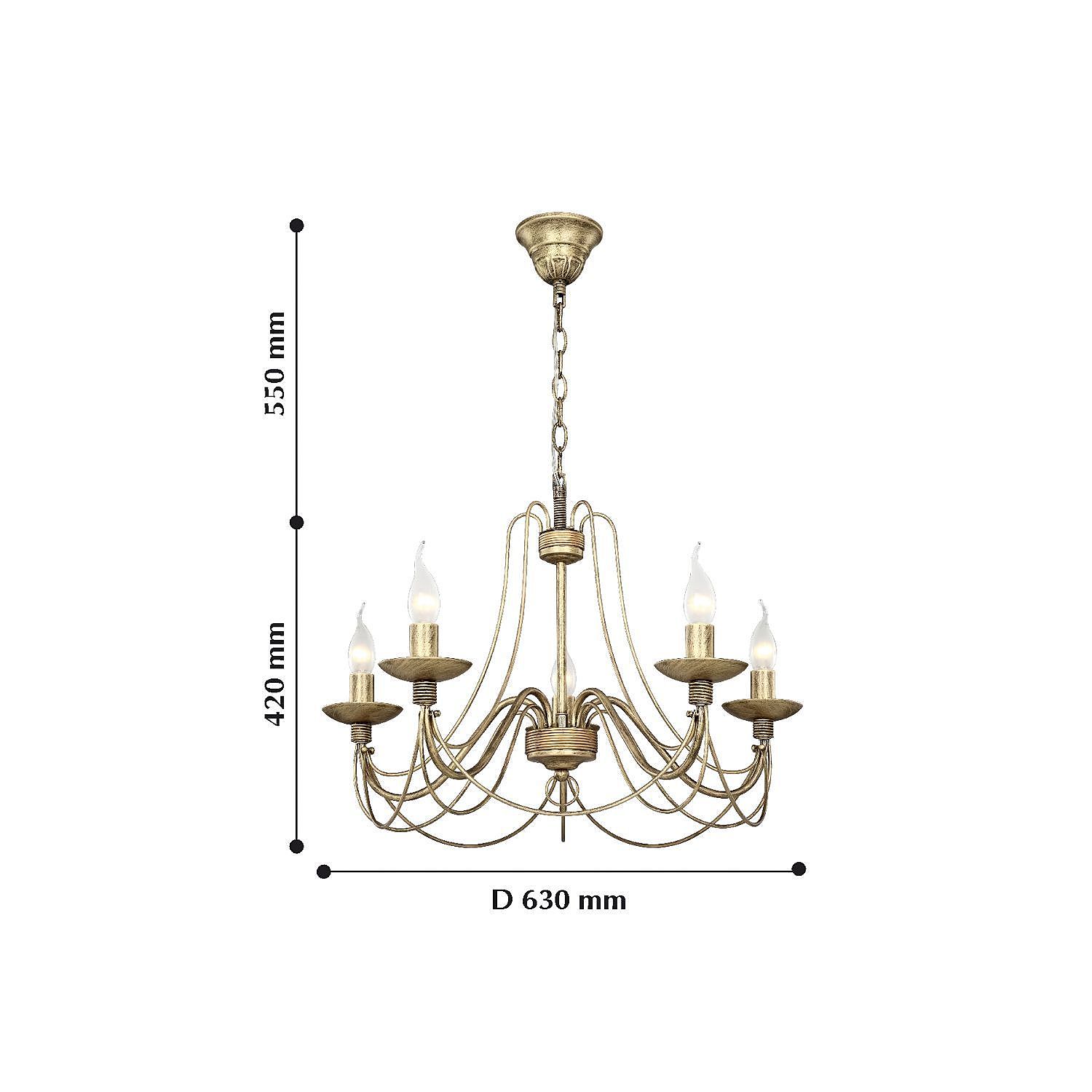 Подвесная люстра F-Promo Chateau 2163-5P Подвесная люстра F-Promo Chateau 2163-5P