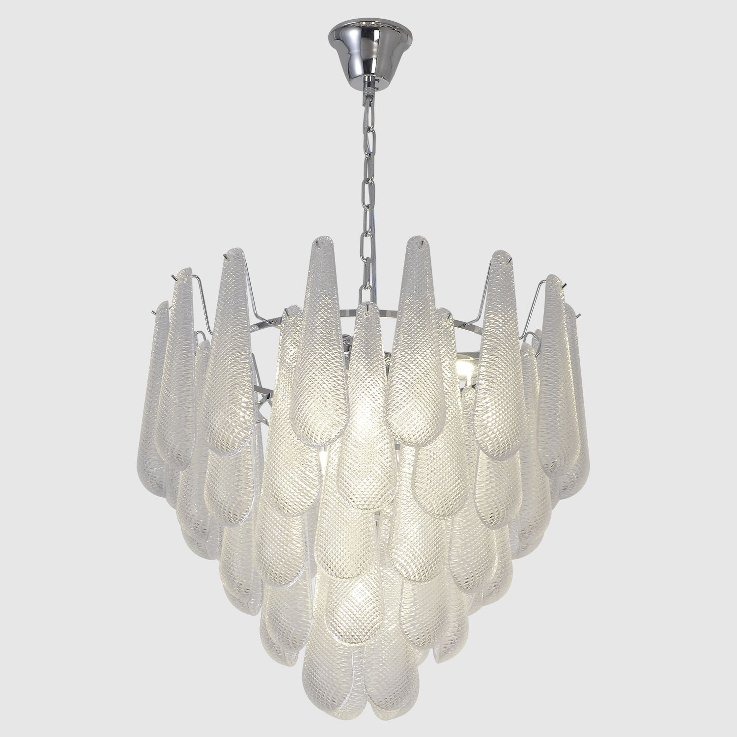 Подвесная люстра Crystal Lux Fontain FONTAIN SP10 CHROME