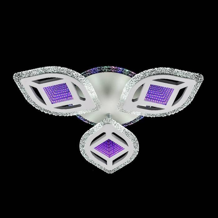 Потолочная люстра ЭкономСвет 51242 51242/3+1WT RBP+3D Потолочная люстра ЭкономСвет 51242 51242/3+1WT RBP+3D